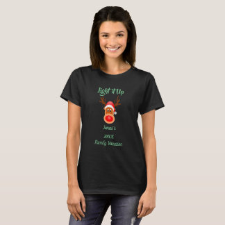 Tända det upp BESTÄLLNINGS- utslagsplats för T-shirt
