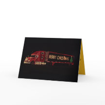 Tända det upp lastbilsförare jul