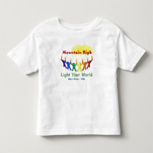 Tända din skjorta för utslagsplatsen för småba t-shirt