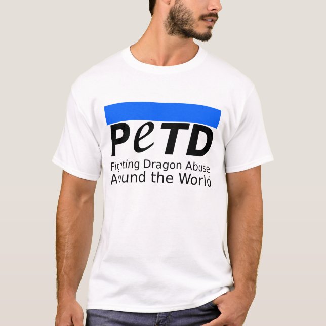 Tända färgskjortan tee shirt (Framsida)