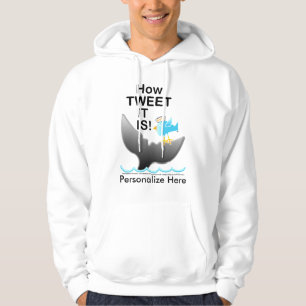 Tända Hoodies & svettar - hur TWEETEN det är! Sweatshirt Med Luva