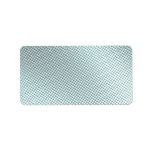 Tända kulör texturerad kolfiber adressetikett