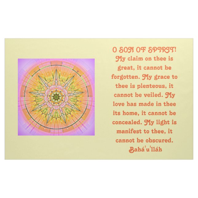 Tända och härlighet tyg (Yard)