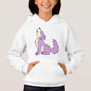 Tända - purpurfärgat tjuta för vargvalp t shirt