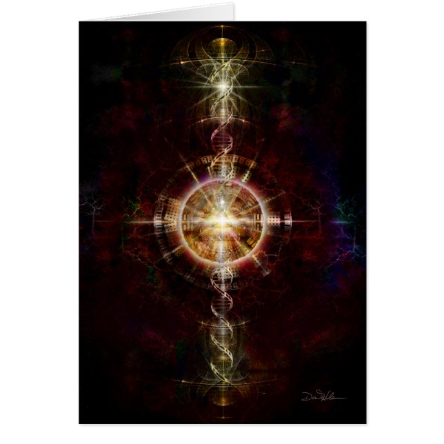 Tända skuggar in #18 hälsningskort (Framsidan)