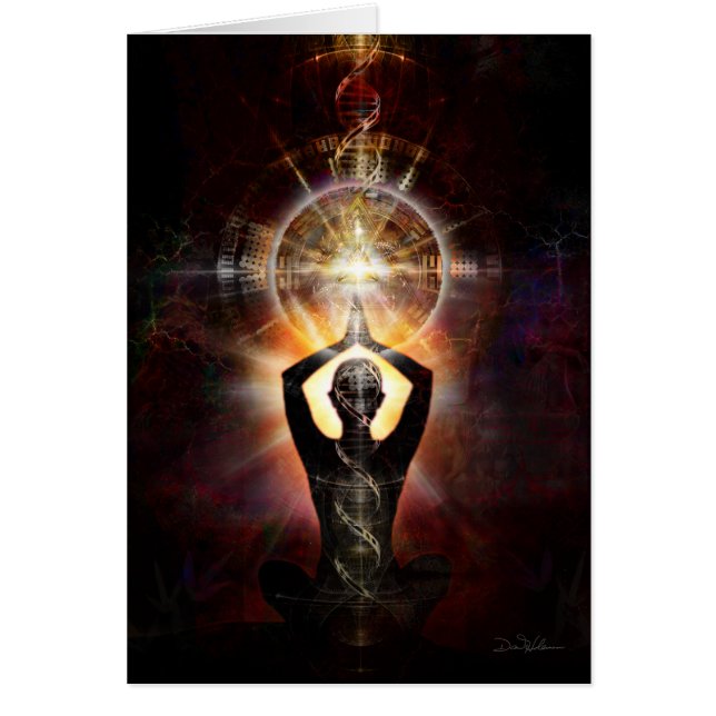 Tända skuggar in #31 hälsningskort (Framsidan)