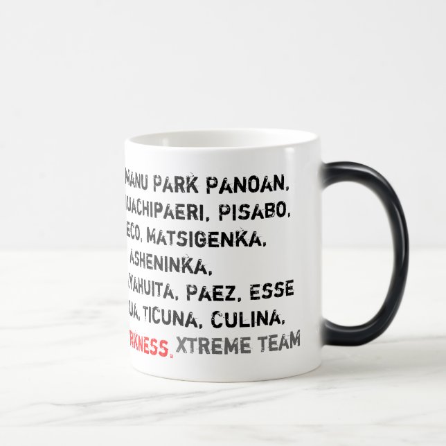 tända till mörkermuggen magisk mugg (Höger)