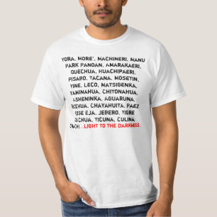 tända till mörkert-skjortan t-shirt