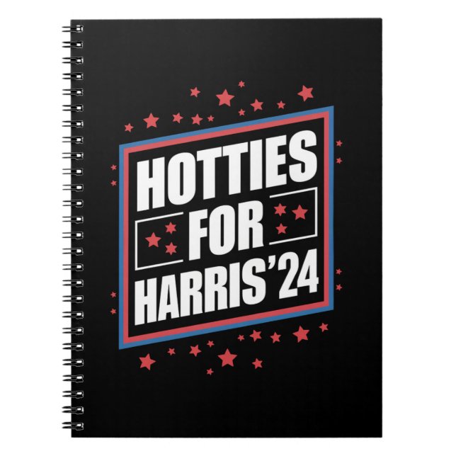 Tända tjejer för Kamala Harris Anteckningsbok (Framsidan)