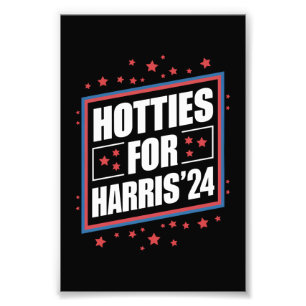 Tända tjejer för Kamala Harris Fototryck