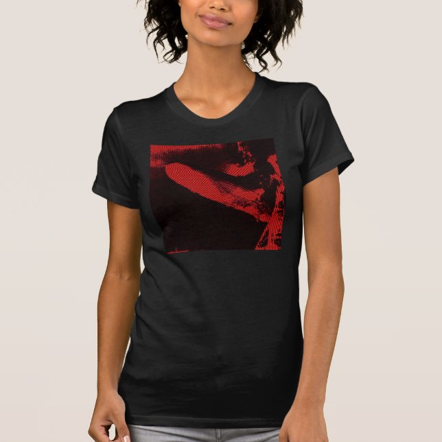 Tända - utsändande av diodzeppelinen tee shirt (Framsida)