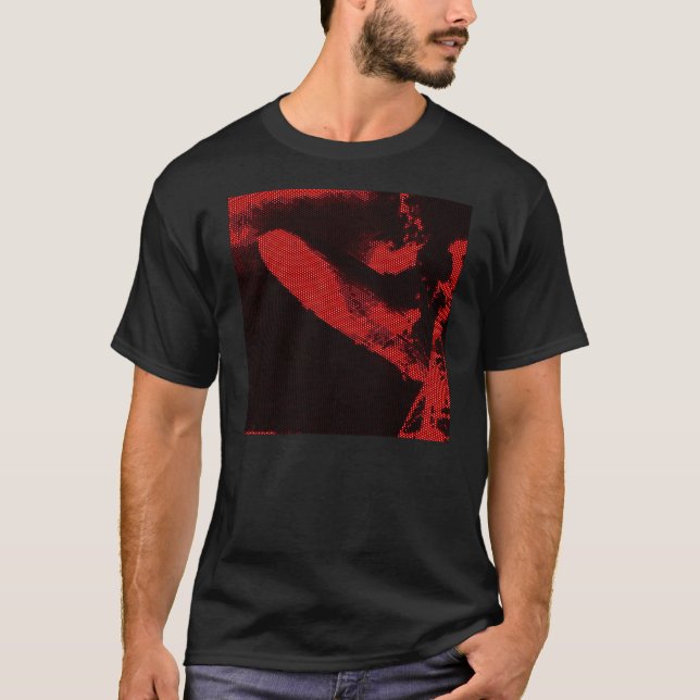 Tända - utsändande av diodzeppelinen tee shirt (Framsida)