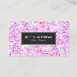 Tända - yrkesmässiga purpurfärgade lilor visitkort