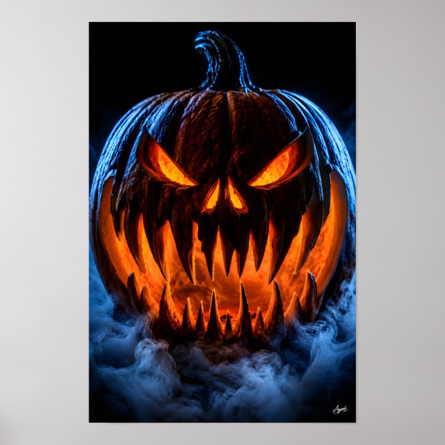 Tandad Mördersk pumpa Poster (Framsidan)