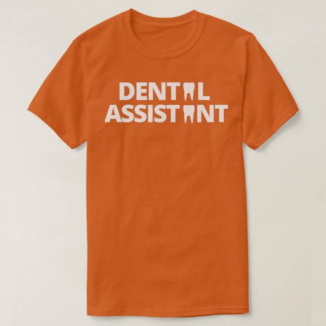 Tandassistent 2022 t shirt (Design framsida)