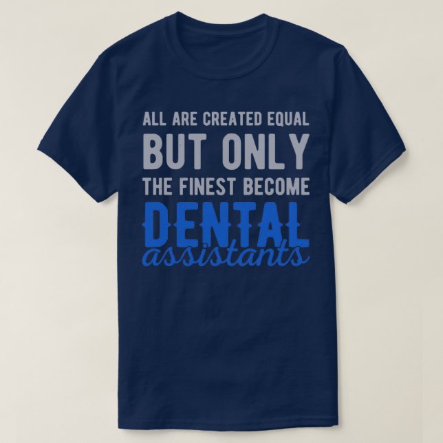 Tandassistent 23 t shirt (Design framsida)