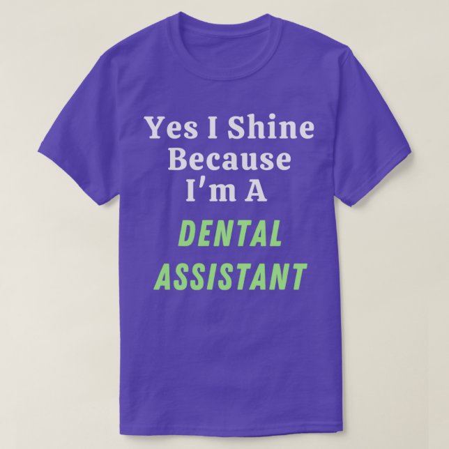 tandassistent 32 t shirt (Design framsida)