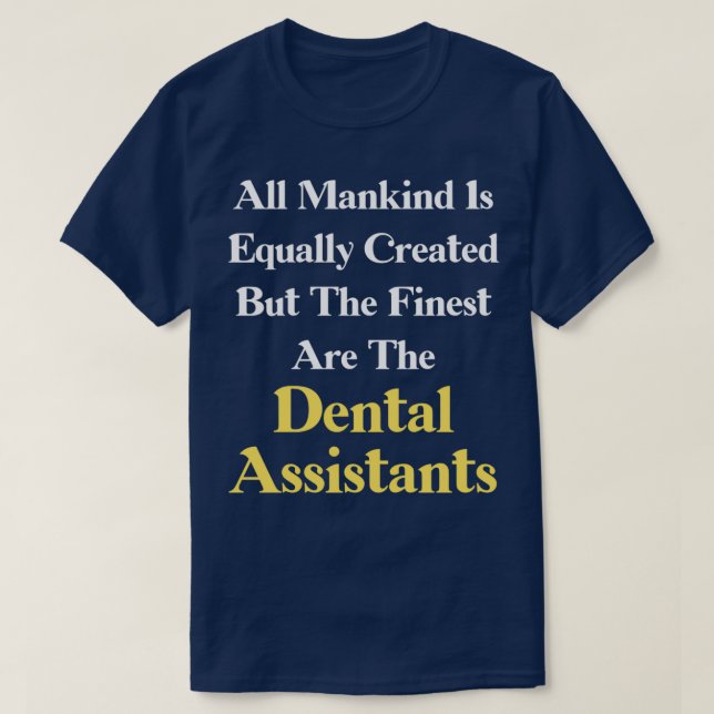 tandassistent 3 t shirt (Design framsida)