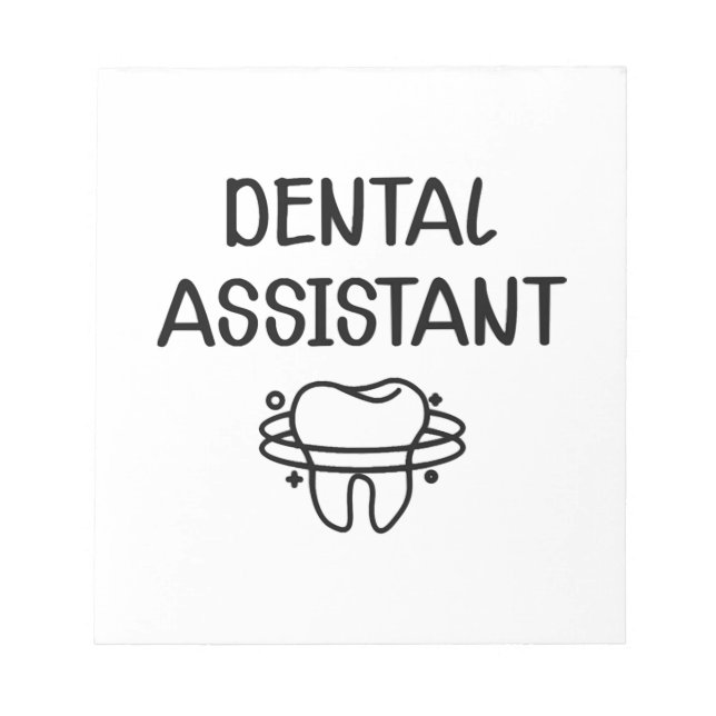 Tandassistent Anteckningsblock (Framsida)