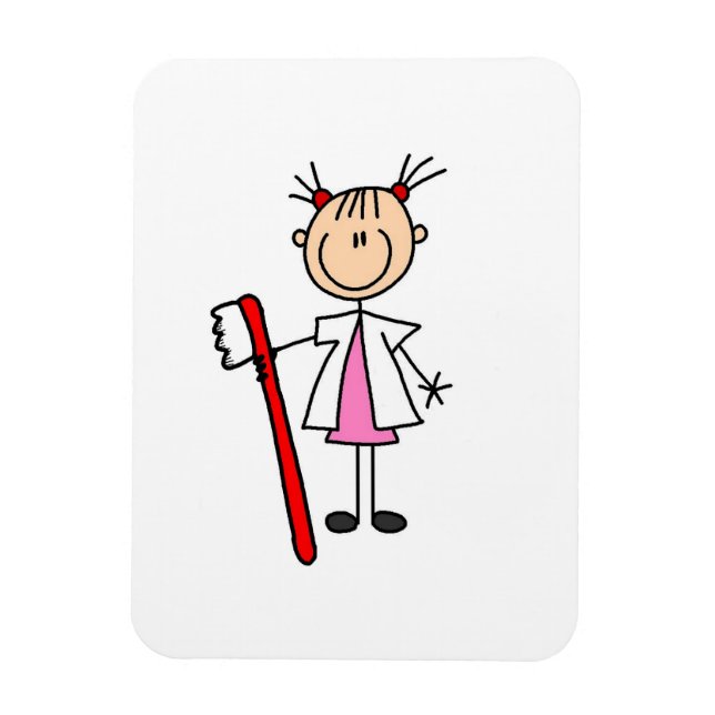 Tandassistent med tandborste magnet (Vertikal)