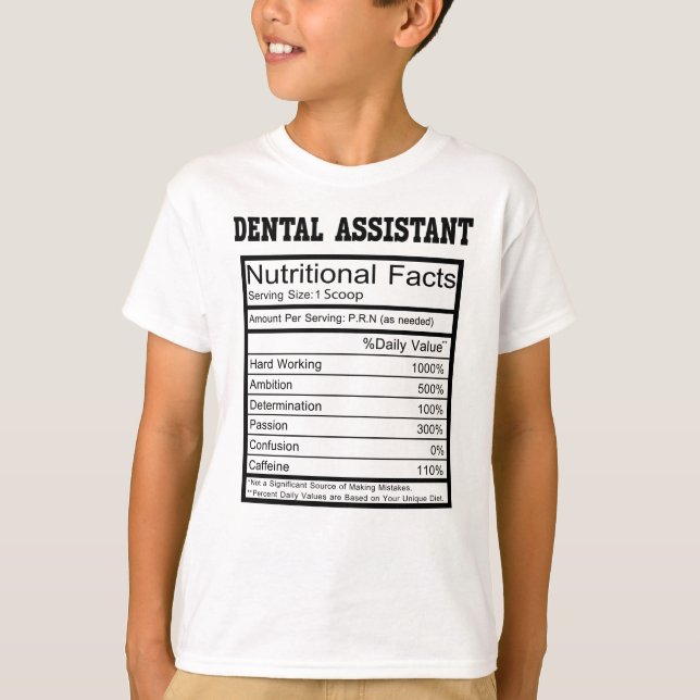 Tandassistent T Shirt (Framsida)