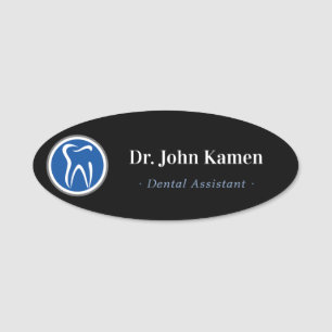 Tandassistent   Tionde Logotypen Namnbricka