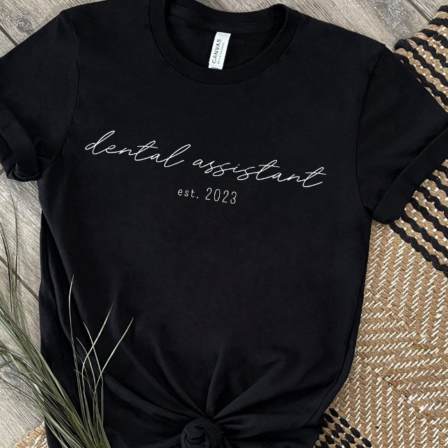 Tandassistenten Black Student Studenten Gift T Shirt (Skapare uppladdad)