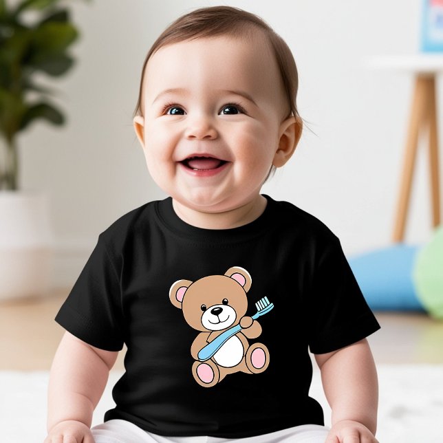 Tandborste för kute och ben t shirt (Skapare uppladdad)