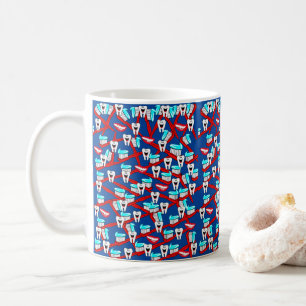 Tandborste, tandkräm, tandkräm, Mugg
