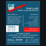 Tandborste & tandkräm, Tandvård, tandprovert Reklamblad<br><div class="desc">Toothbrush & Toothpaste,  Tandvård,  Dentist Advertising Flyer från Affärskortet Store.</div>