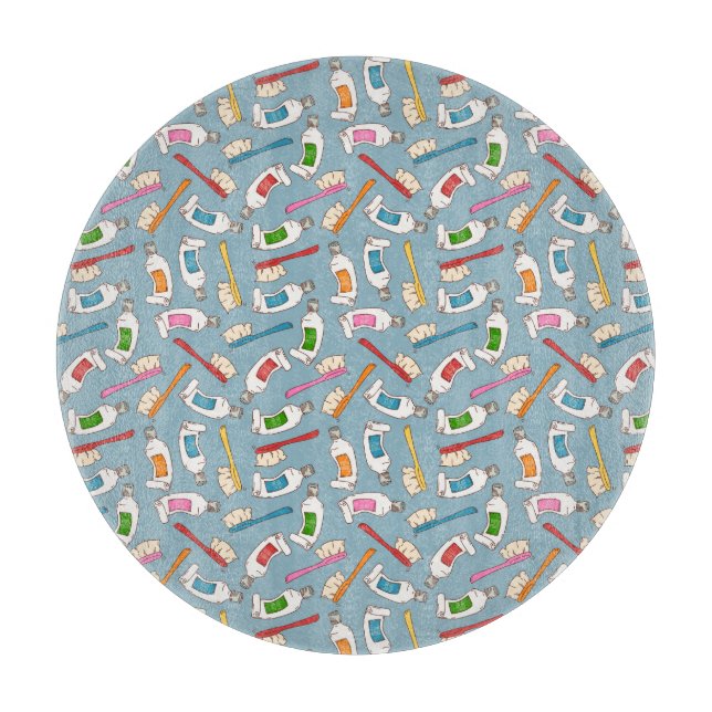 Tandborste- & Toothpastemönster (Framsidan)