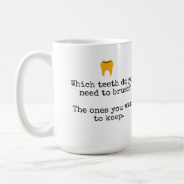 Tandborstningsvitsar Kaffemugg
