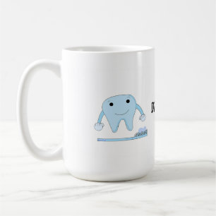 Tanddesign Tand och Tandborste Kaffemugg