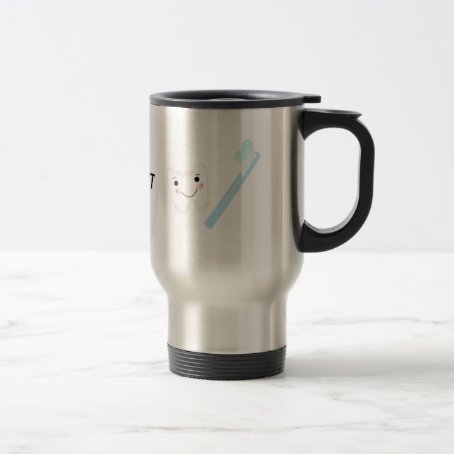 Tanddesign, Tand och Tandborste Resemugg (Höger)