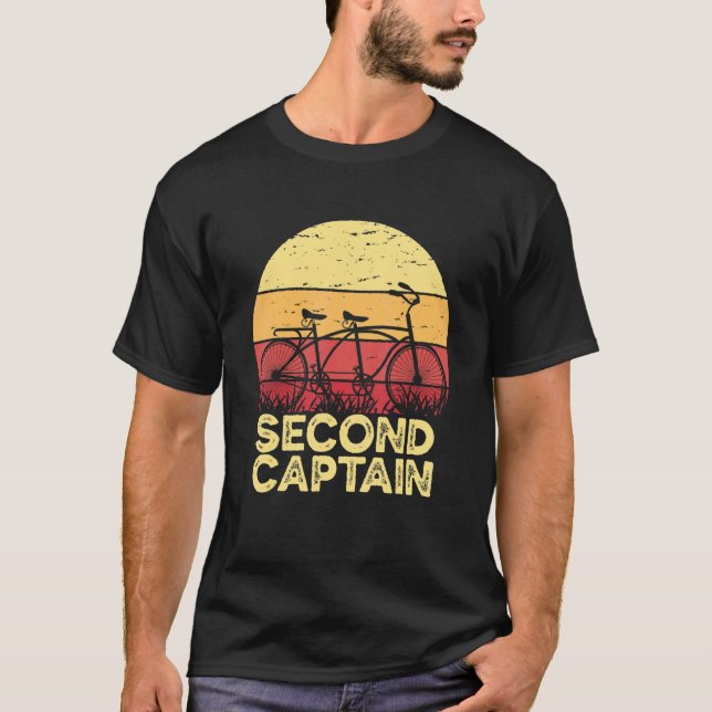 Tandem Bike Second Kapten Tandem T Shirt (Framsida)