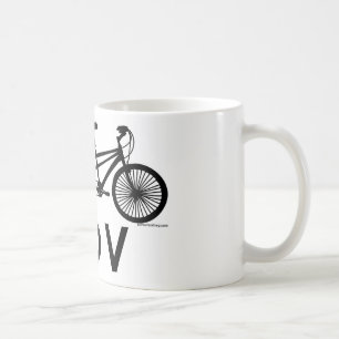 Tandem cykel för HOV Kaffemugg