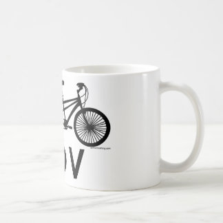 Tandem cykel för HOV Kaffemugg