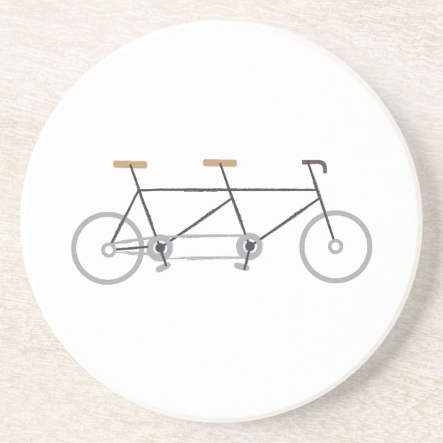 Tandem cykel underlägg (Framsidan)