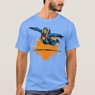 Tandem Skydive skydyving skydiver-fritt fall T Shirt