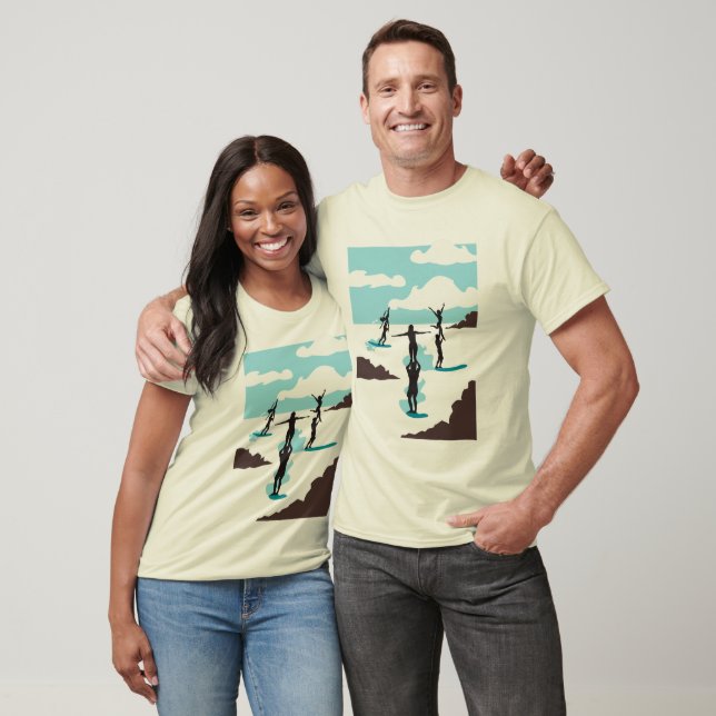 Tandem Surfing Demo T-shirt (Unisex)