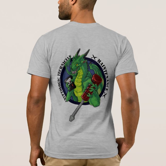 "Tänder den original-" designen T-tröja Tee Shirt (Baksida)