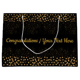 Tänder den svart/guld- stjärnan för din text den