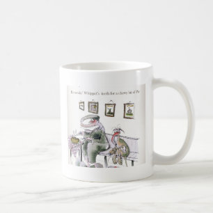 tänder för whippets för kärlekyorkshire lån kaffemugg
