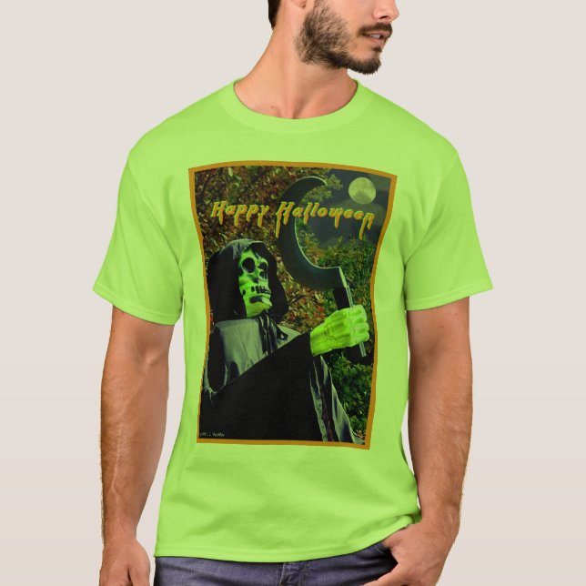 "Tänder Halloween" T-shirt (Framsida)