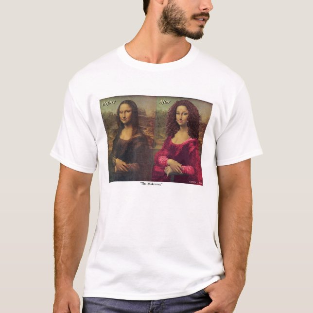 "Tänder makeoveren" Tee Shirt (Framsida)