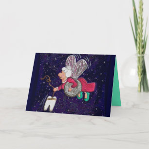 Tandfe - hälsningkort kort