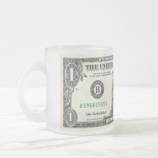 Tandfén Dollarsedel Frostad Glasmugg