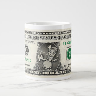Tandfén Dollarsedel Jumbo Mugg