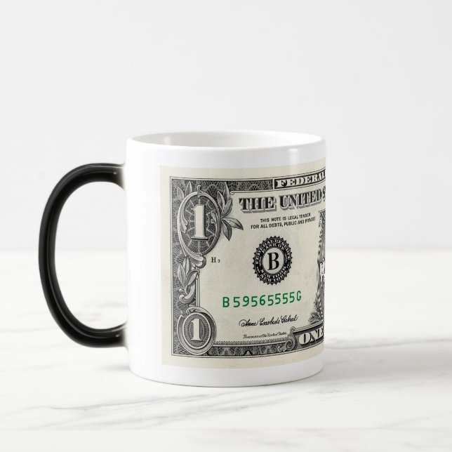 Tandfén Dollarsedel Magisk Mugg (Vänster)