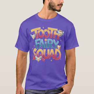 Tandfésquad Kostym Tandläkare Tandläkarassistent T Shirt